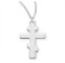 Women's Sterling Silver Byzantine Cross. Cross has an 18" chain. Made in the USA!