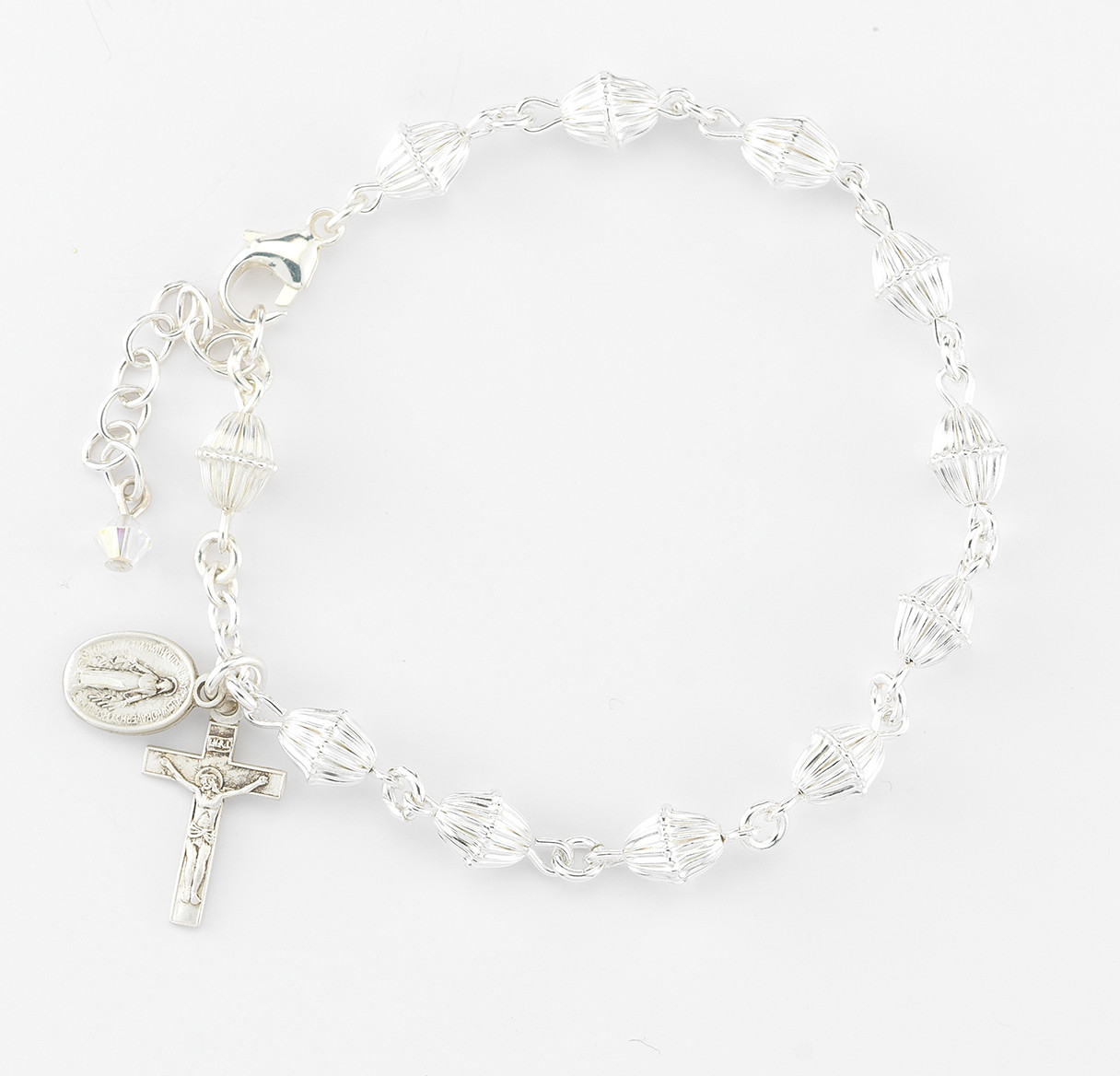 Unisex Style Shell Rosary Bracelet Alloy Cross Bracelet - Temu