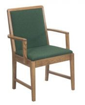 Arm Chair. Dimensions: 36" height, 24" width, 21" depth