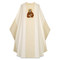 Saint Francis Chasuble- Chasuble in David fabric, (100% wool) Width: 61", Length: 53". Neck height: 9". Saint Francis Image Embroidery These items are imported from Europe. Please supply your Institution’s Federal ID # as to avoid an import tax. Please allow 3-4 weeks for delivery if item is not in stock. 

 