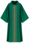 Dalmatic, 3111 in Green Brugia, 100% Wool-Length: 53", Width: 59", Neck height: 9". Stiff roll-collar 4". Color choices: beige, red, green, purple. These items are imported from Europe. Please supply your Institution’s Federal ID # as to avoid an import tax.  Please allow 3-4 weeks for delivery if item is not in stock.

 

 