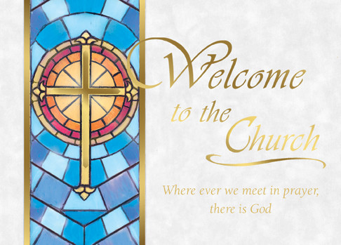 Welcome to the Church Cards, Box of 25 - St. Jude Shop, Inc.
