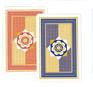 Marion Pro ROSES 100% Plastic Bridge Regular Index Playing Cards