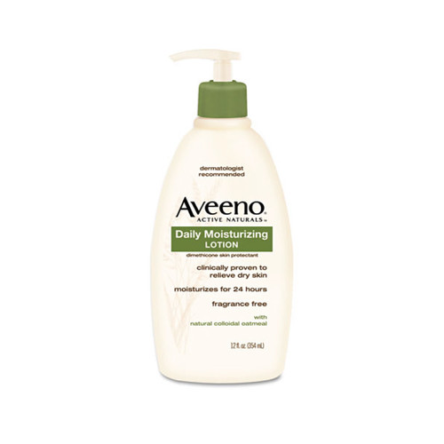 Aveeno Daily Moisturizing Lotion, 12oz Pump Bottle