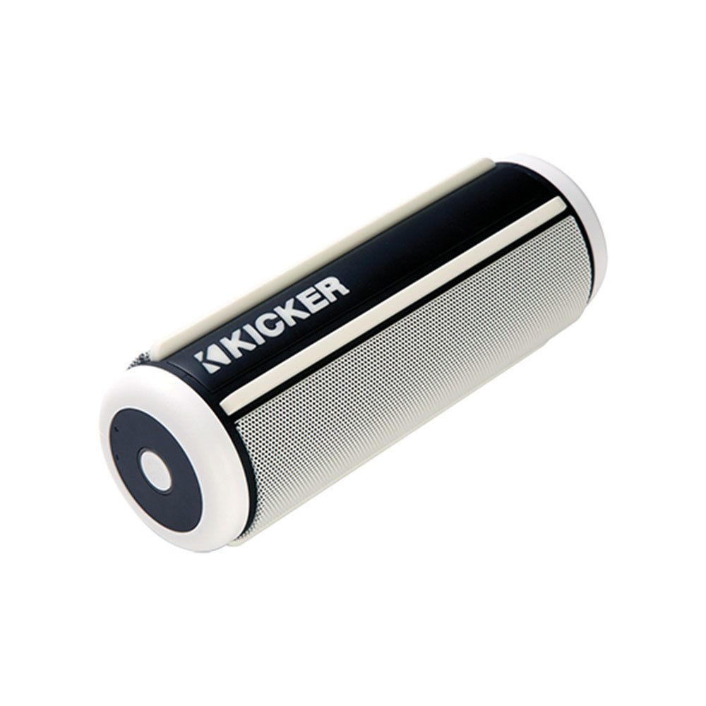 kicker portable weatherproof bluetooth speaker