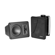 KICKER KB6000 Full-Range Indoor/Outdoor Speakers - Black 