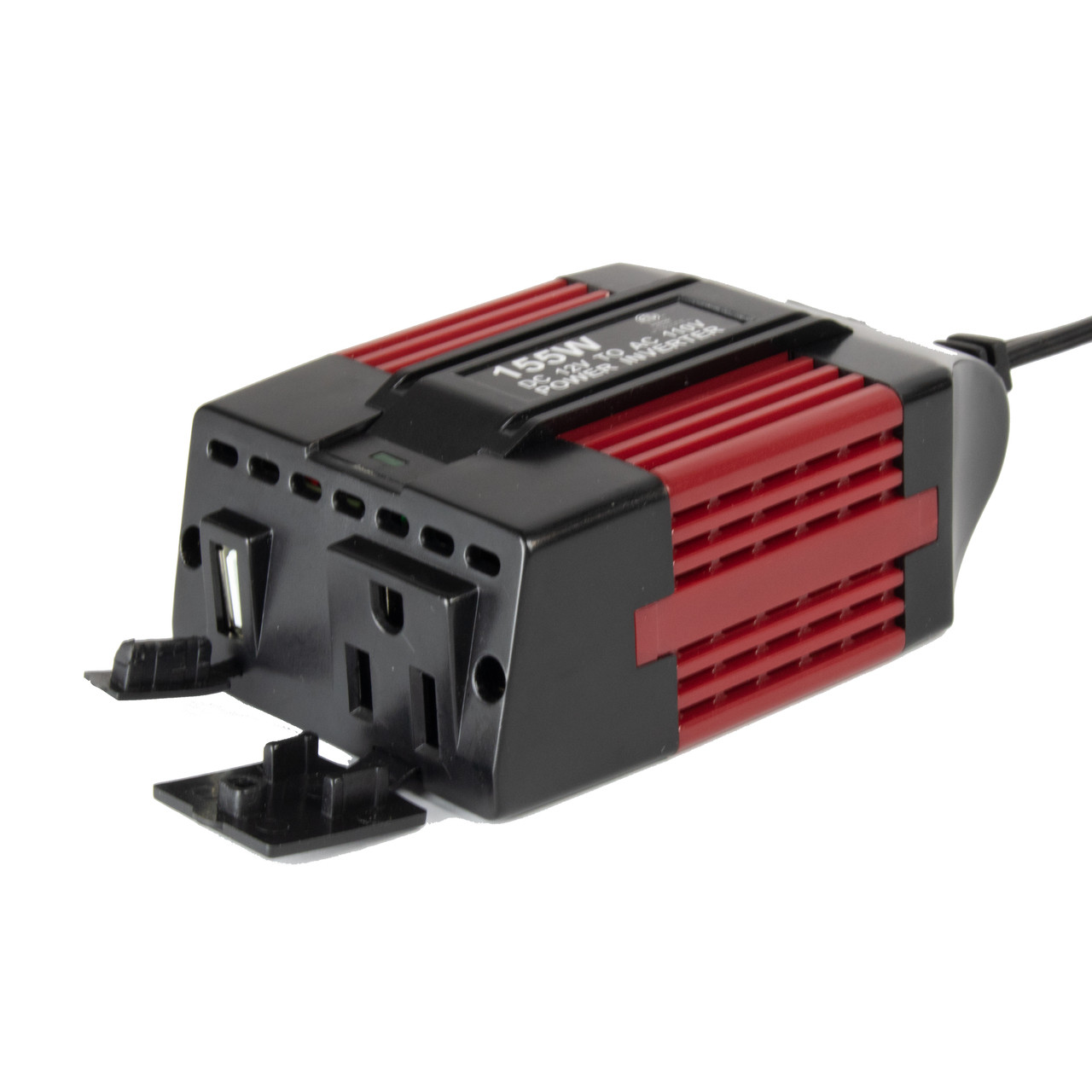 RV Power Inverter 155W with AC and USB Port DISHForMyRV