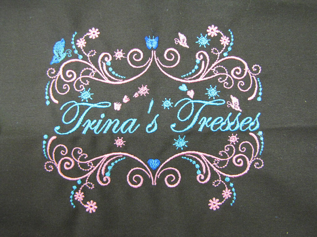 Trina's Tresses loves Custom Salon Capes!