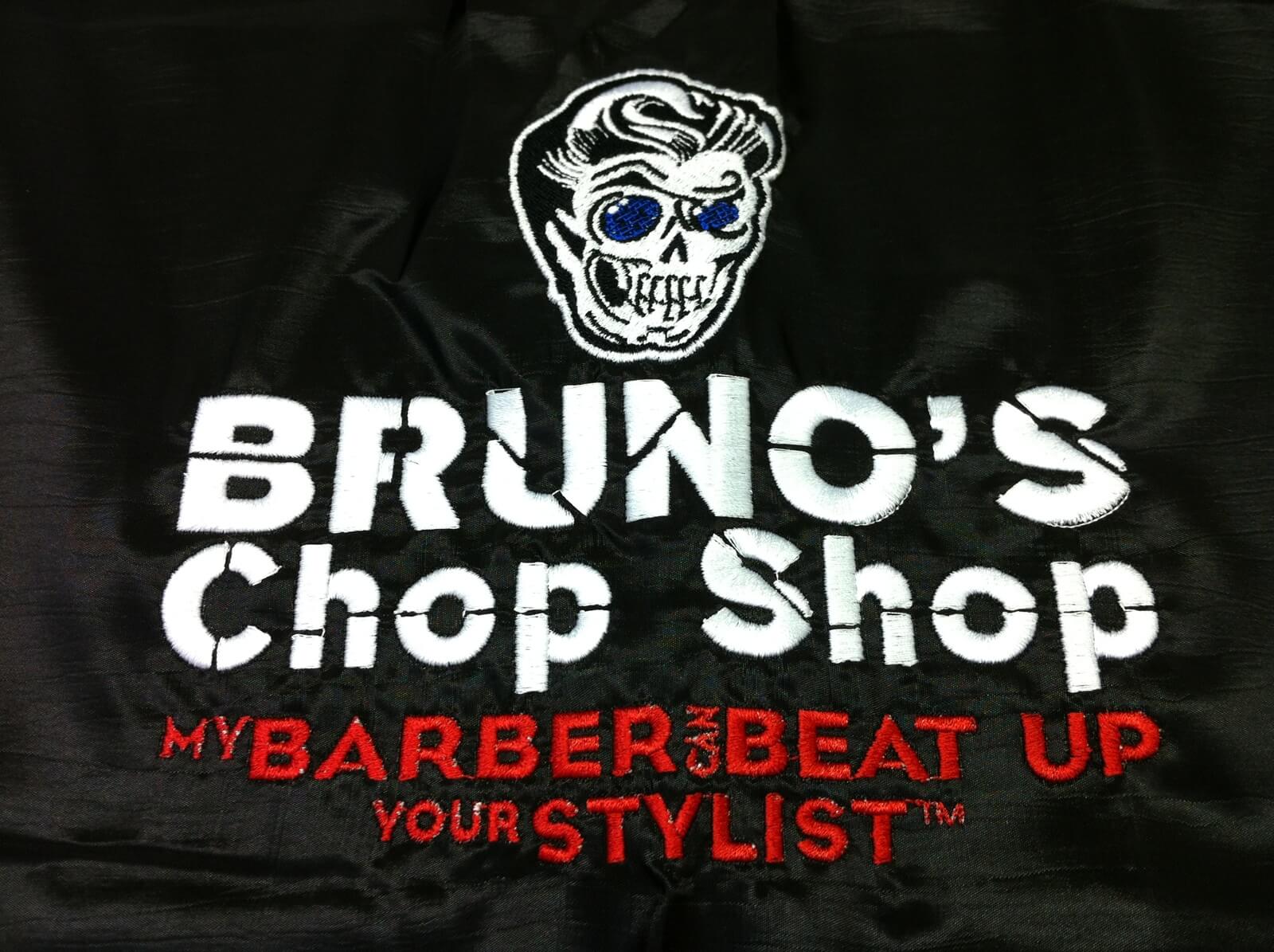 Bruno's loves Custom Salon Capes!
