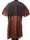 Betty - saloncapes.com's High Performance, Iridescent Polyblend Zip-up Client Robe in Copper, chemical back
