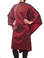 Lana - saloncapes.com's High Performance, Iridescent Polyblend Hair Cutting Cape in Burgundy