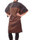 Rita - saloncapes.com's High Performance, Reversible Kevlar-blend Chemical Cape in Black/Brown, chemical side