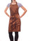 Ava - saloncapes.com's High Performance, Iridescent Polyblend Hair Stylist Apron in Copper