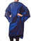 Lana - saloncapes.com's High Performance, Iridescent Polyblend Hair Cutting Cape in Royal Blue