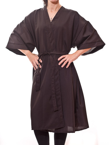 6 Pack Kimono Beauty Salon Smocks And Cosmetology Smocks Crepe