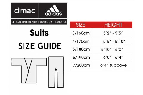 dobok taekwondo itf adidas