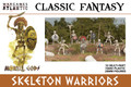 Classic Fantasy: Skeleton Infantry (32 Multi Part Hard Plastic 28mm Figures)