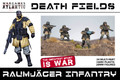 Death Fields: Raumjäger Infantry (24 Multi Part Hard Plastic 28mm Figures)