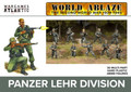 World Ablaze: The Second World War 1939-1945 - German Panzer Lehr Division (30 Multi Part Hard Plastic 28mm Figures)