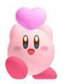 BANDAI Shokugan Kirby Friends PVC Mini Figure 5cm - 24 to collect - Kirby Friends Heart (Series 3)