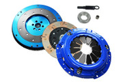 FX Racing Multi-Friction Clutch Kit and Aluminum Flywheel 1989-1990 240SX 2.4L KA24E