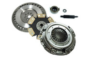 FX Xtreme Solid 6-Puck Clutch Kit and 9.75Lbs Flywheel JDM 9.-95 Civic 1.6L B16 VTEC