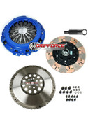 FX DUAL FRICTION CLUTCH KIT+CHROMOLY FLYWHEEL fits HYUNDAI GENESIS 2.0L TURBO 