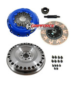 FX Dual Friction CLUTCH KIT+CHROMOLY FLYWHEEL for 02-08 MINI COOPER S 1.6L SOHC SUPERCHARGED 6 SPD