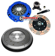 FX DUAL FRICTION CLUTCH KIT+SLAVE+ALUMINUM FLYWHEEL fits NISSAN 350Z 370Z G37