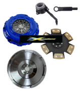 FX STAGE 4 CLUTCH KIT +RACE FLYWHEEL for 2008-2014 VW GTI EOS JETTA AUDI A3 2.0L