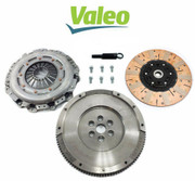 VALEO DUAL FRICTION DISC CLUTCH KIT + FLYWHEEL for 00-04 FORD FOCUS 2.0L DOHC