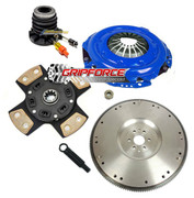 FX 4 PUCK STAGE 3 CLUTCH KIT+SLAVE+FLYWHEEL for 97-08 FORD F150 F-150 4.2L 6CYL