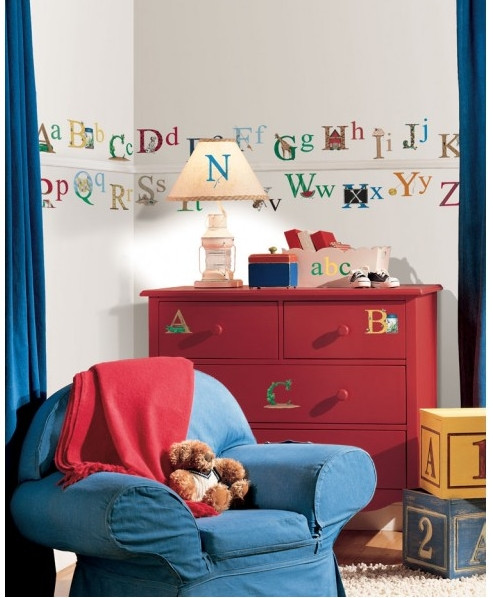 alphabet wall stickers on wall alphabet wall stickers on wall