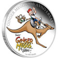 AUTOGRAPHED: GINGER MEGGS 90TH ANNIVERSARY 2011 1OZ SILVER PROOF COIN 
