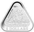 2015 $5 Anzac Centenary Triangular Silver Proof