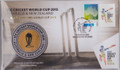 2015 ICC "Cricket stump" Limited Edition Medallion Cover