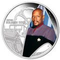 Tuvalu 2015 $1 Star Trek - Captain Benjamin Sisko 1oz Silver Proof
