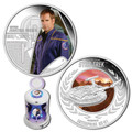 22015 $1 Star Trek - Captain Archer Enterprise NX01 1oz Silver Proof Pair
