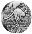 2016 $2 Kangaroo 2oz High Relief Silver Antiqued