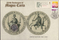 2015 Australian/England Joint Issue "Magna Carta" £2 Coin PNC