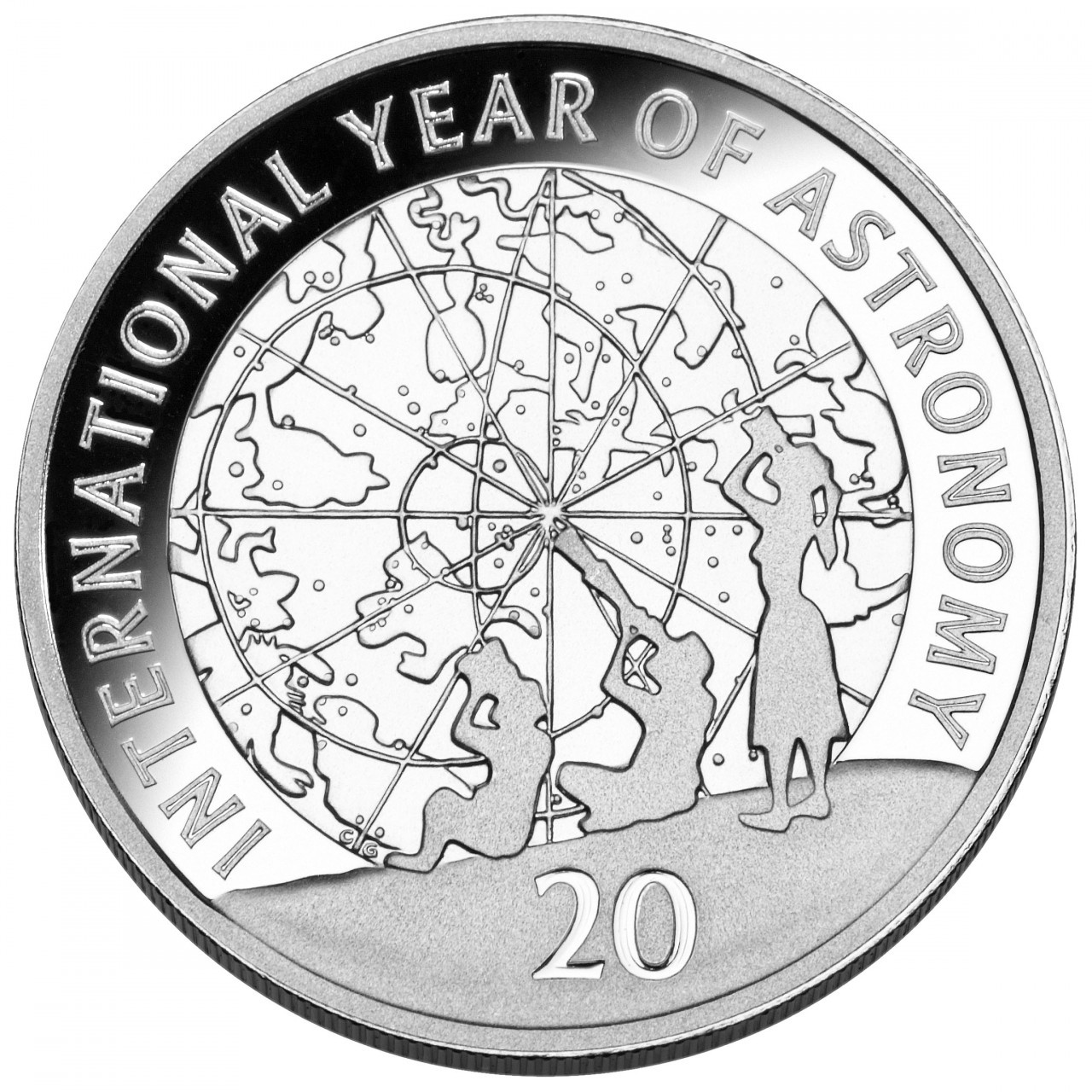 2009 6 Coin Proof Year Set - International Year of Astronomy