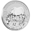 Australian Stock Horse 2016 1oz Silver Coin in Card