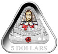 2017 $5 Front Line Angels Triangular Silver Proof