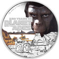 2018 $1 Planet Of The Apes 50th Anniversary 1oz Silver Proof 