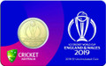 ICC Cricket World Cup 2019 $1 Al-Br Uncirculated Coin