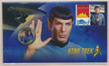2016 Australia Star Trek: Spock PNC with $1 UNC coin & $1 stamp