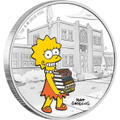 2019 The Simpsons - Lisa 1oz Silver Proof Coin