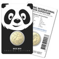 Beijing International Coin Show 2019 $1 Mob of Roos Panda Privymark Al-Br Uncirculated Coin