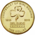 2010 $1 Uncirculated Coin:Centenary of Girl Guiding