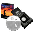 2010 Australia Kangaroo at Sunset $1 Silver Proof Coin, 6.03gm - RAM